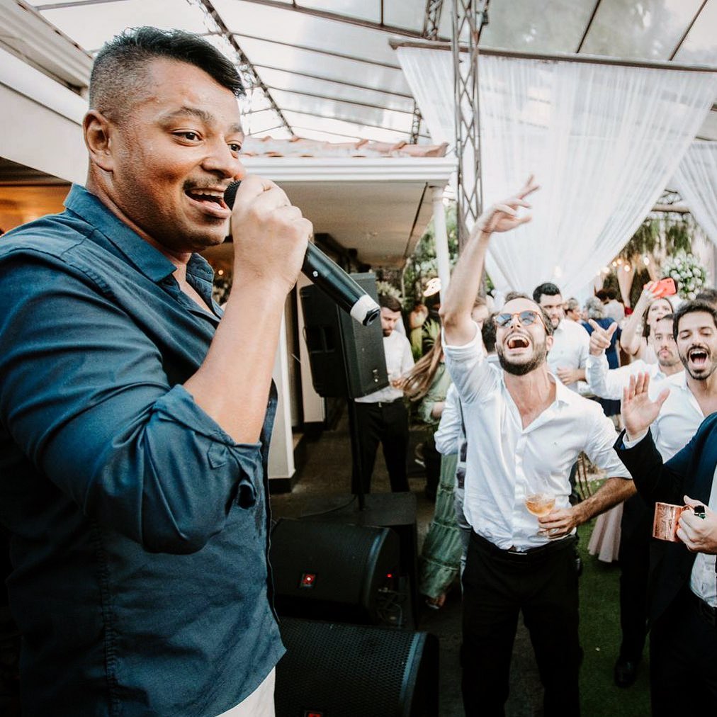 Show com público animado